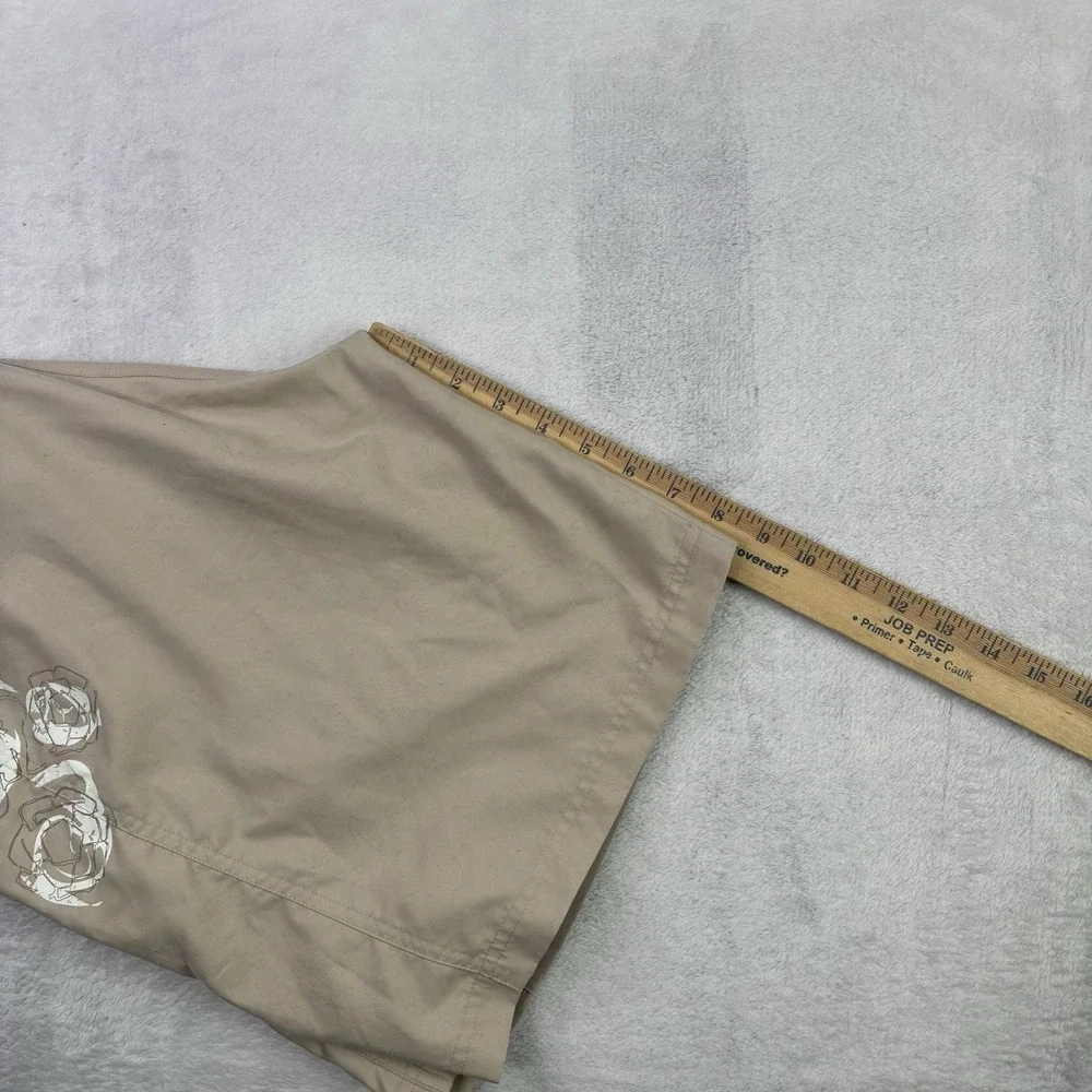 Salomon Beige Waterproof Swim Trunks Board Shorts Men's 12